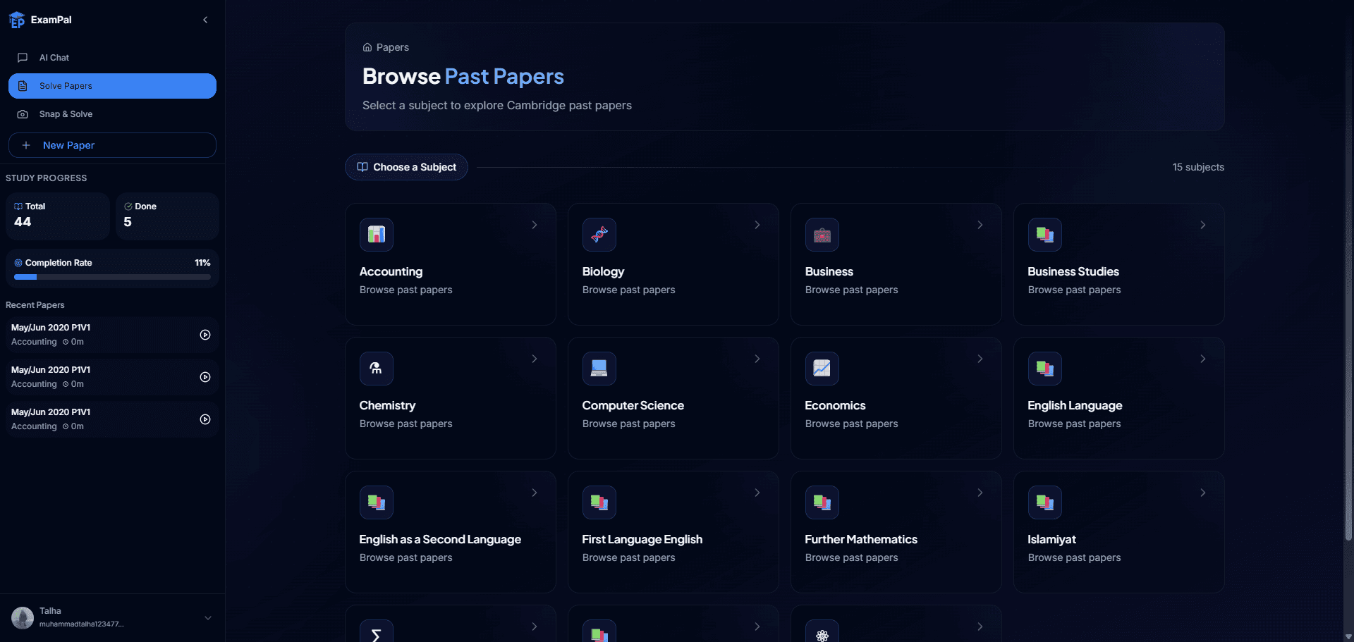 Browse Papers